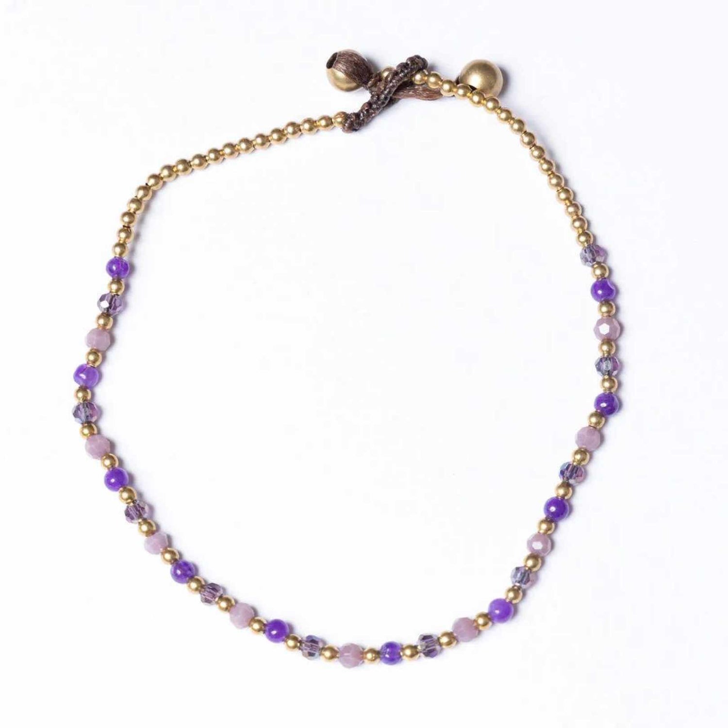 Crystal Healing Semi-Precious Stone Anklets