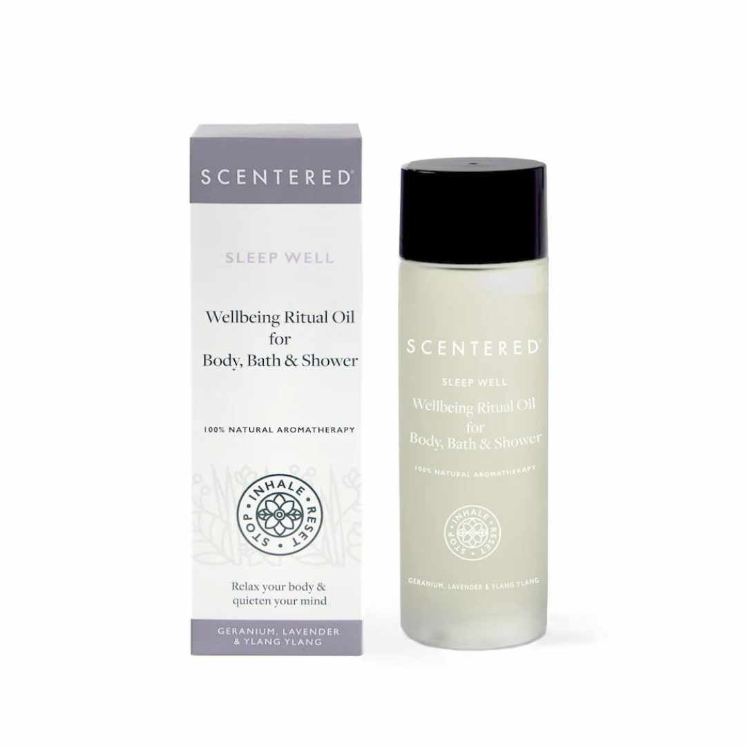 Scentered Sleep Well Wellbeing Oil for Body, Bath &amp; Shower